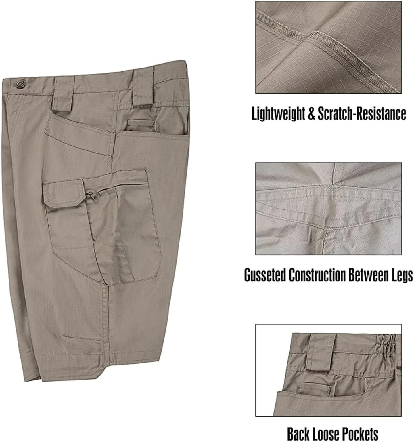 SUMMER HOT SALE - 2023 UPGRADED TACTICAL WATERPROOF SHORTS-QUIKE DRY