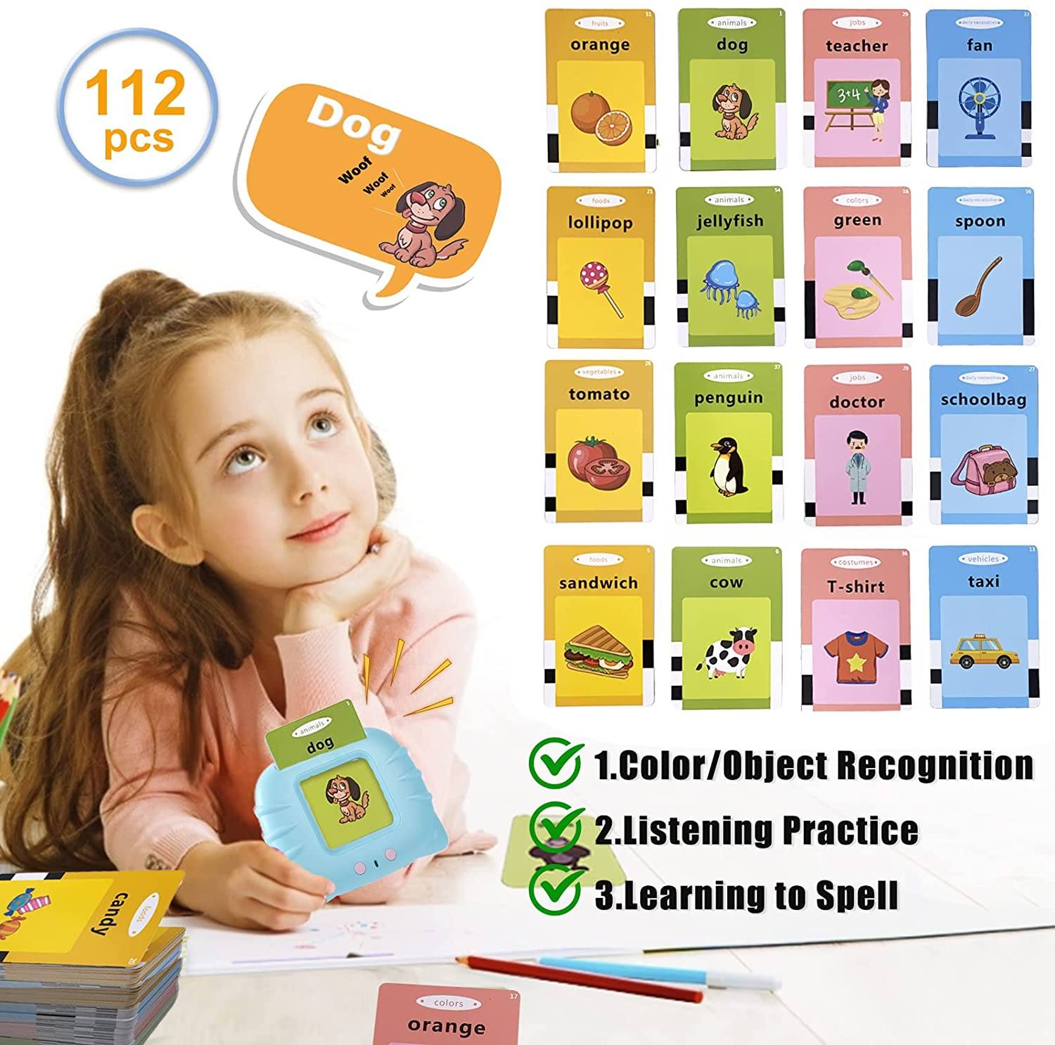 Talking Flash Cards Educational Toys