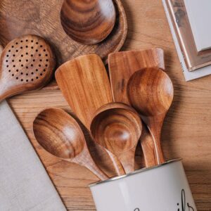 Teak Wooden Utensil Set