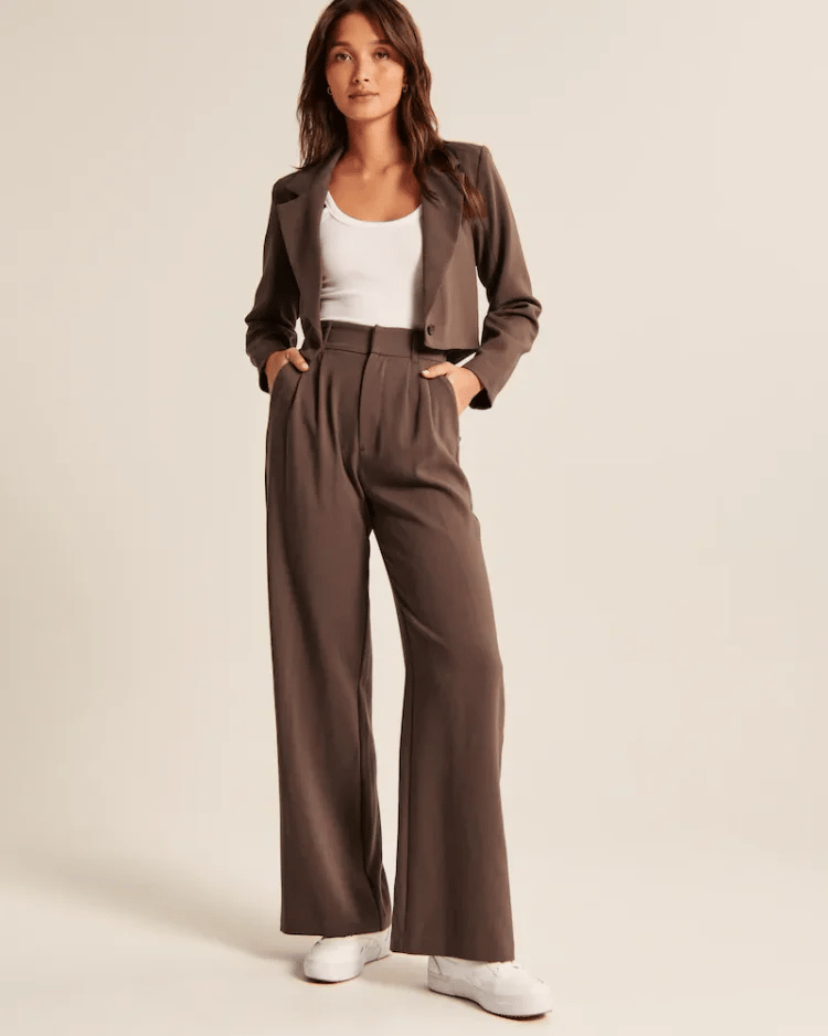 The Effortless Tailored Wide Leg Pants