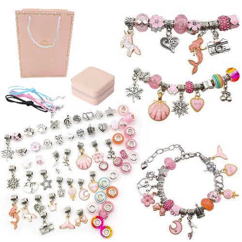 The Last Day! 49 % OFF - Charm Bracelet Jewelry Making Kit - GIFT HOT SALE TOP 1