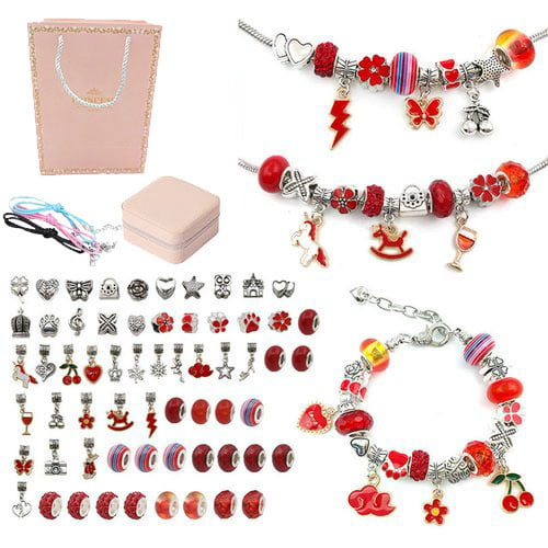 The Last Day! 49 % OFF - Charm Bracelet Jewelry Making Kit - GIFT HOT SALE TOP 1