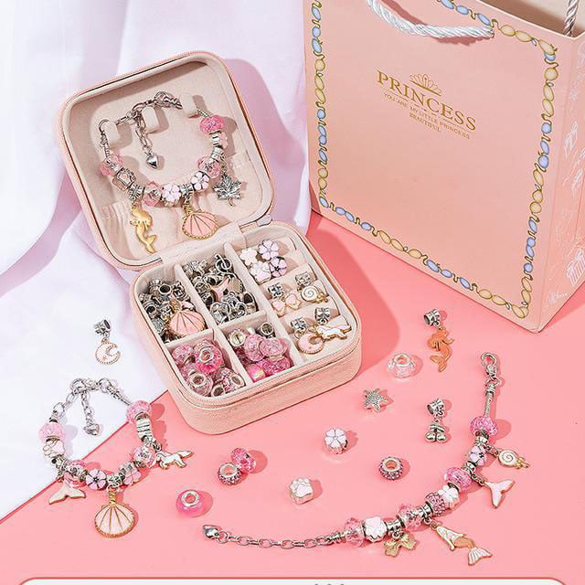 The Last Day! 49 % OFF - Charm Bracelet Jewelry Making Kit - GIFT HOT SALE TOP 1