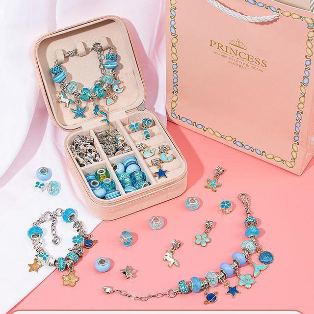 The Last Day! 49 % OFF - Charm Bracelet Jewelry Making Kit - GIFT HOT SALE TOP 1