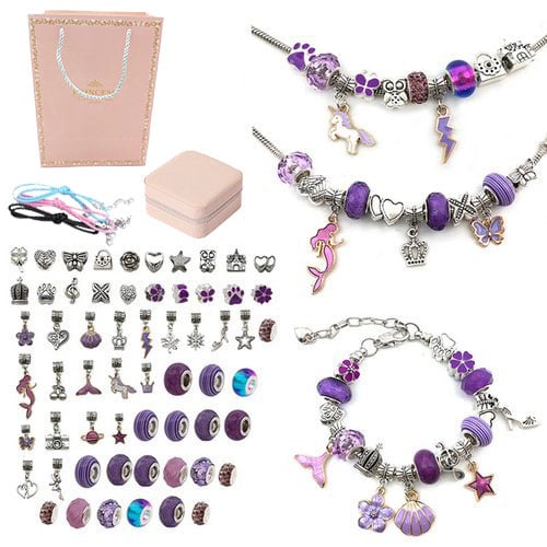 The Last Day! 49 % OFF - Charm Bracelet Jewelry Making Kit - GIFT HOT SALE TOP 1