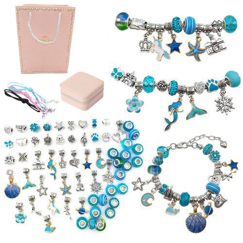 The Last Day! 49 % OFF - Charm Bracelet Jewelry Making Kit - GIFT HOT SALE TOP 1