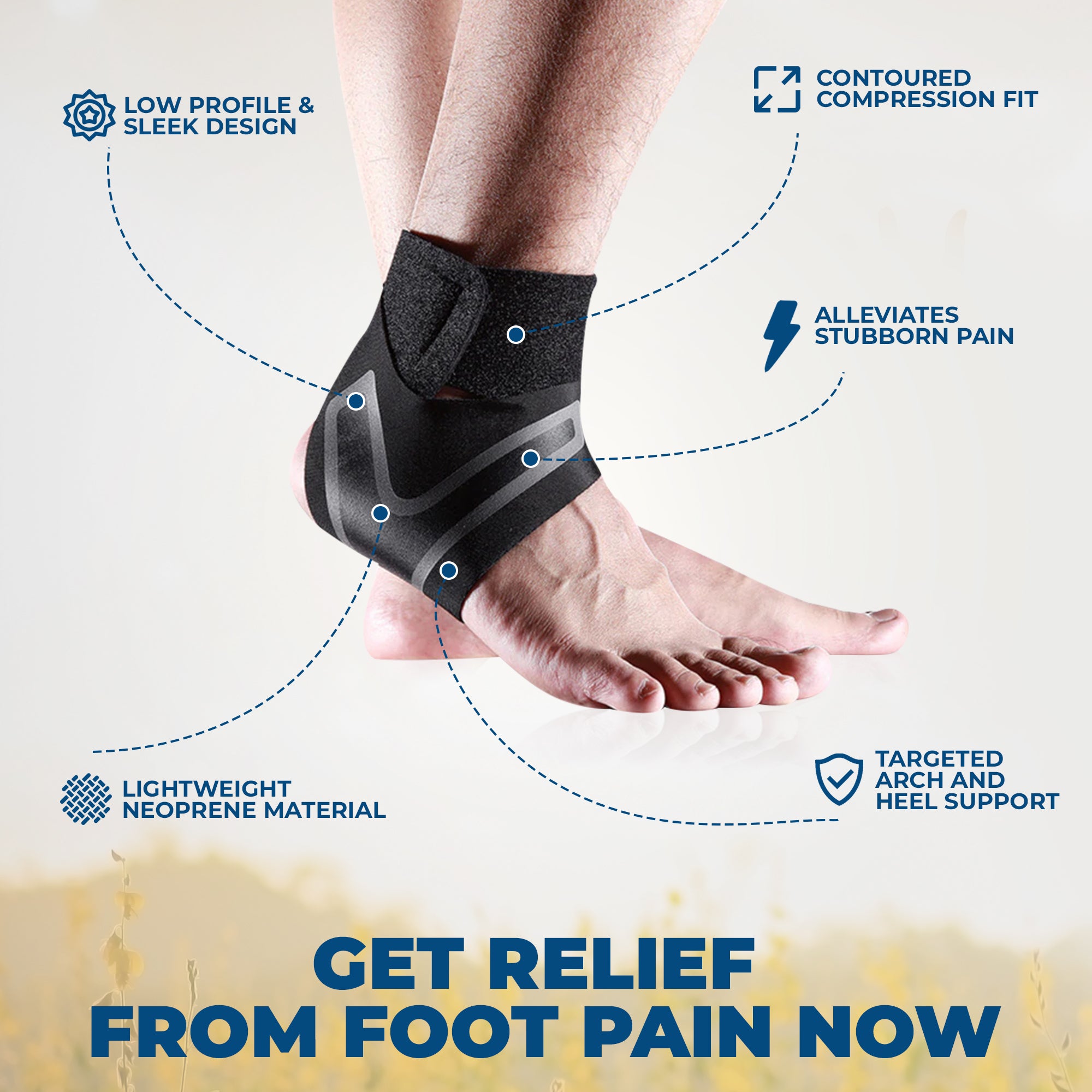 This Breakthrough Compression Foot Wrap Can Help - Turn Back The Clock On Foot Pain