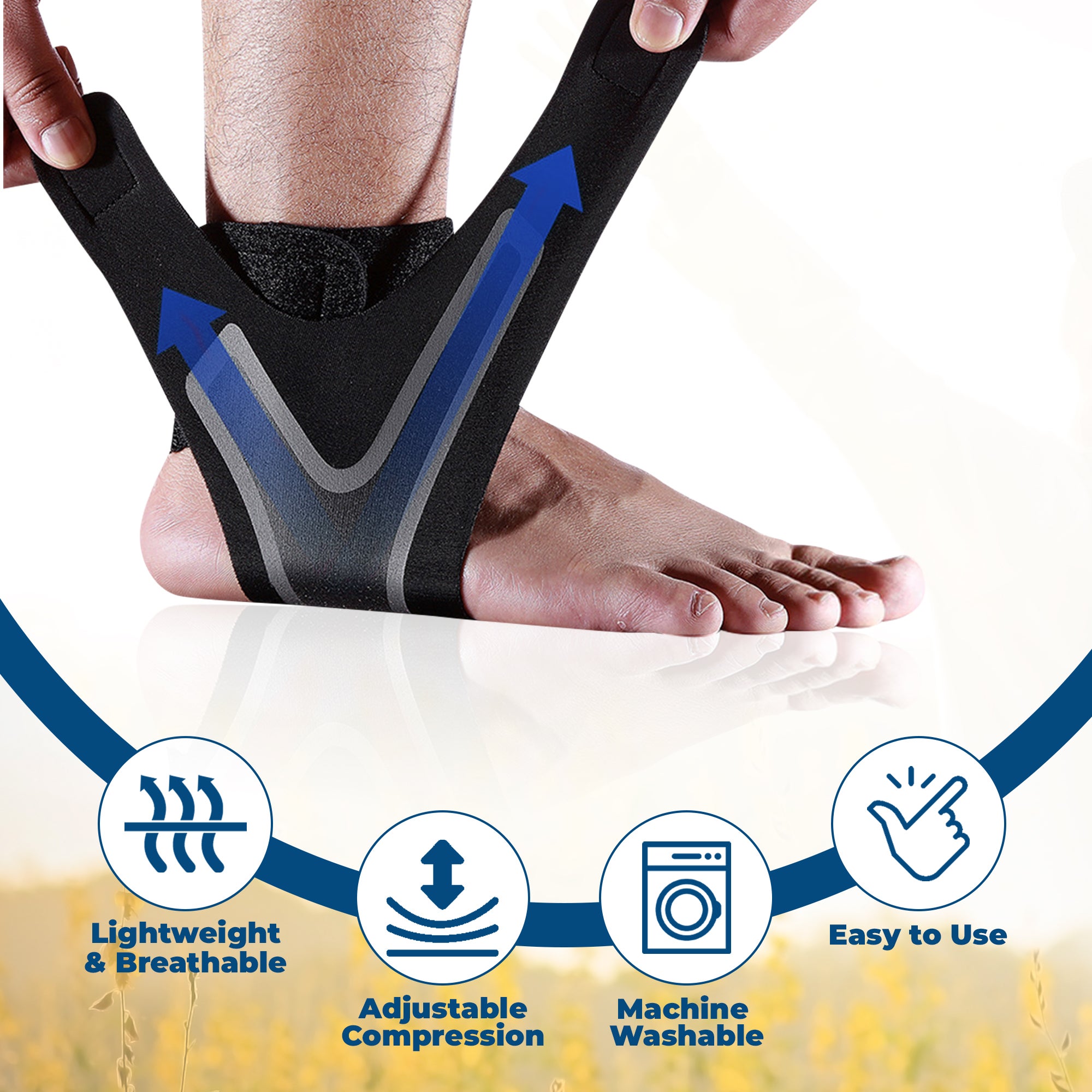 This Breakthrough Compression Foot Wrap Can Help - Turn Back The Clock On Foot Pain