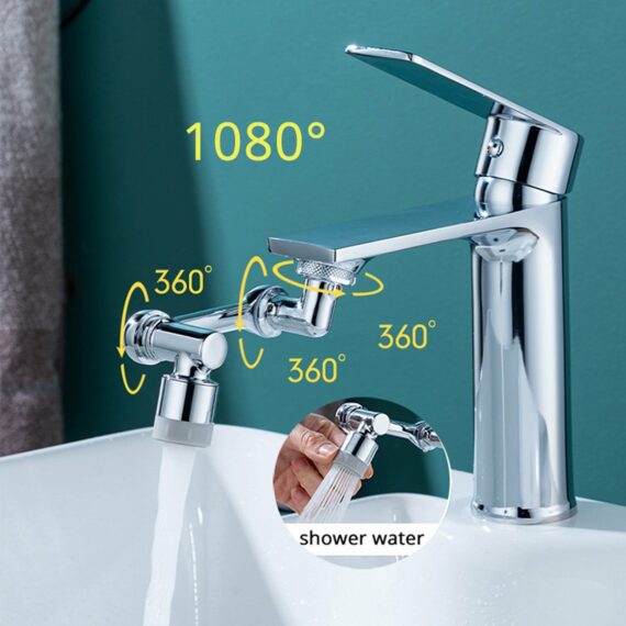 Universal Splashy Faucet - Effortless Convenience, Customizable Clean Water!