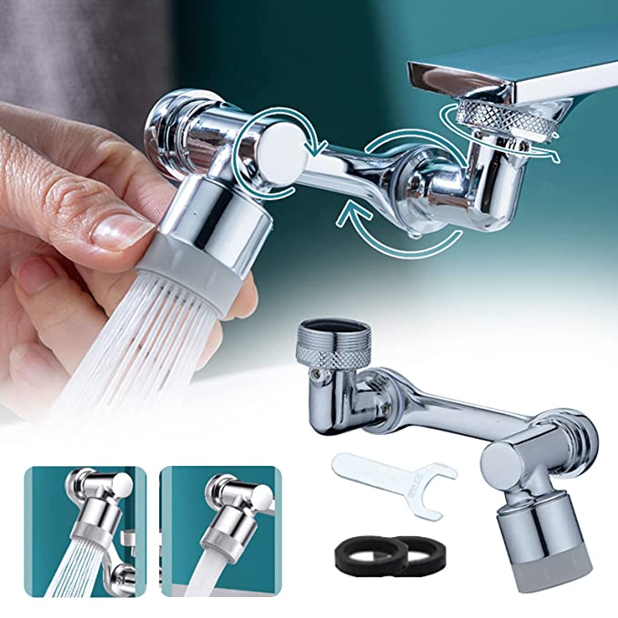 Universal Splashy Faucet – Effortless Convenience, Customizable Clean Water!