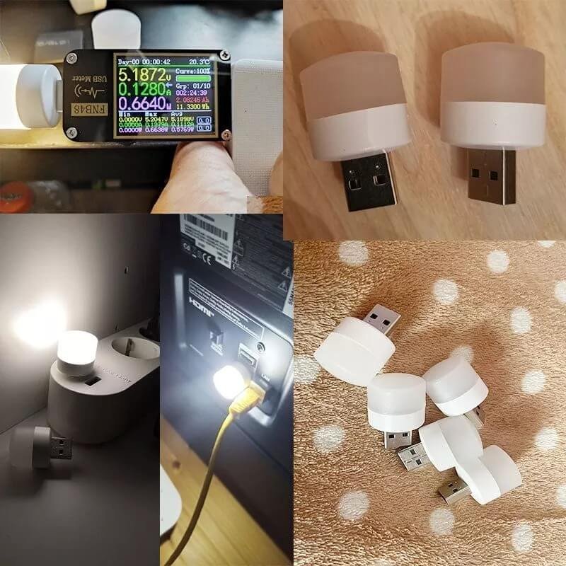 USB Mobile Small Round Light