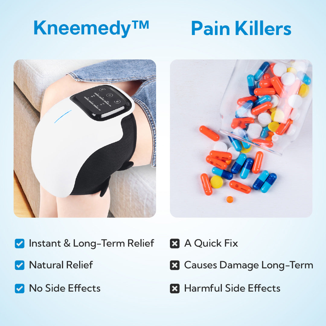 KneeBliss Knee Massager (With Heat & Red Light)