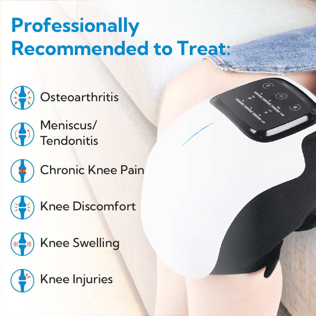 KneeBliss Knee Massager (With Heat & Red Light)