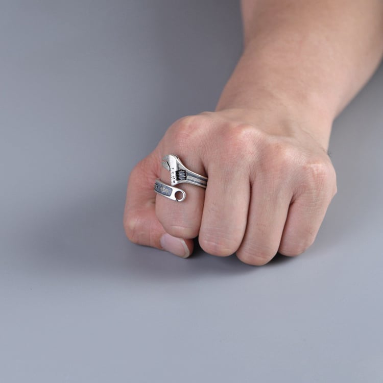 Vintage Wrench Ring