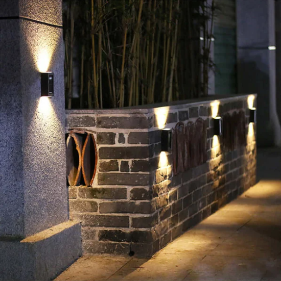 Waterproof Solar Powered Outdoor Patio Wall Decor Light - BUY MORE SAVE MORE