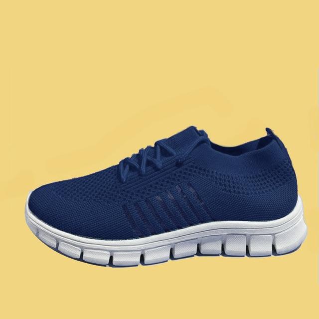 Women Light Mesh Breathable Slip-on Orthopedic Sneaker Shoes