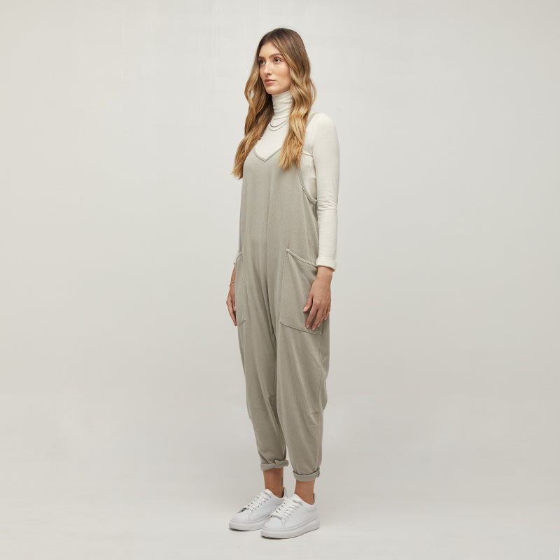 bethynas Women's Casual Wide - Leg Jumpsuit