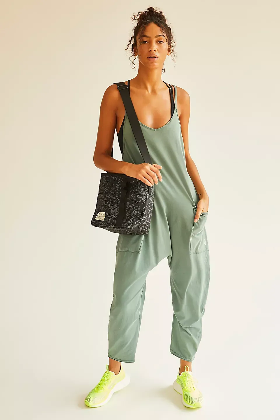 FullOfExpect Womens Casual Wide Leg Jumpsuit