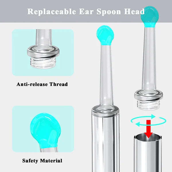 2023 Hot Sale-50% OFF TODAY - Clean Earwax-Wi-Fi Visible Wax Removal Spoon