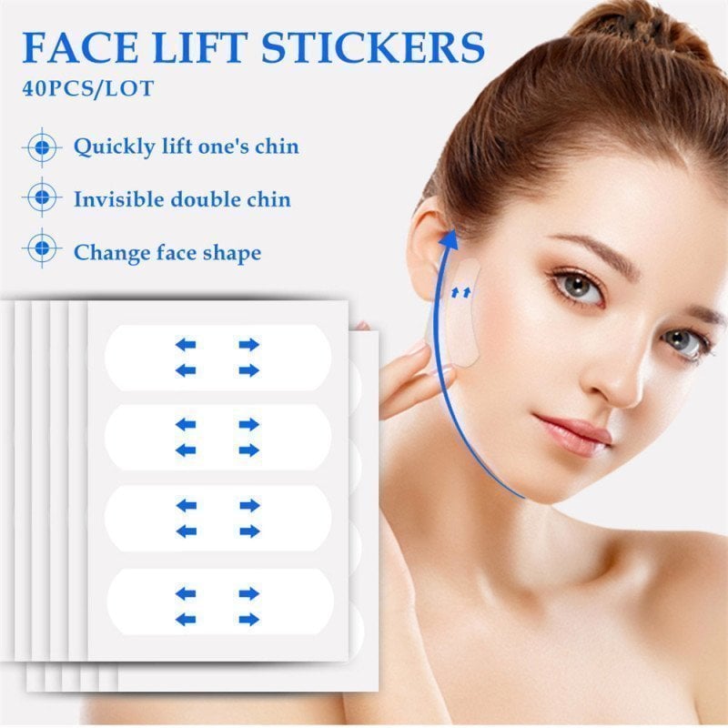 50% OFF - Invisible Face Lifter Tape Has a delicate V face