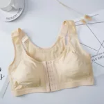 Helen Bra-Front Closure Posture Wireless Back Support Full Coverage Bra