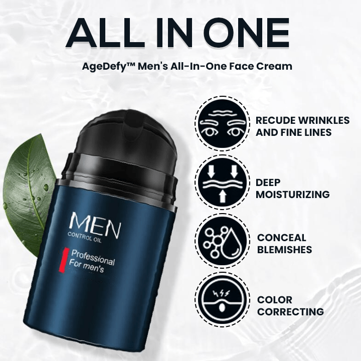 AgeDefy Men's All-In-One Face Cream