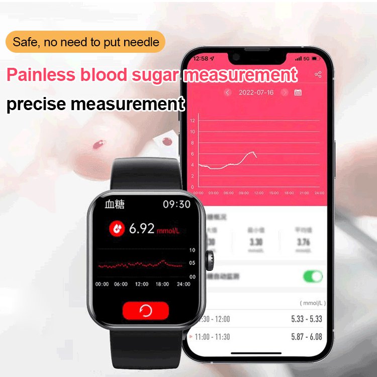 Swimete | all day monitoring of heart rate and blood pressure - Bluetooth fashion smartwatch