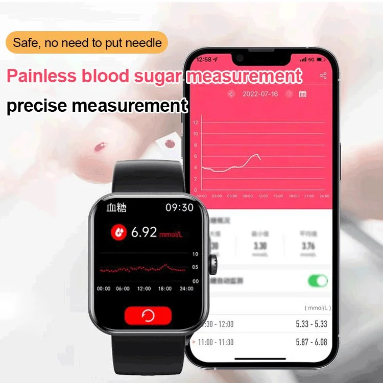 Philosophym (All day monitoring of heart rate and blood pressure) Bluetooth fashion smartwatch