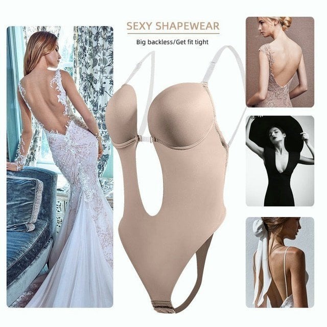 Backless Body Shaper Bra