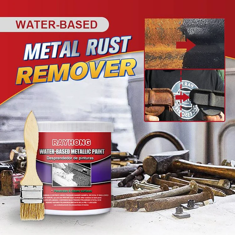 BUY 2 GET 1 FREE – Water-based Metal Rust Remover