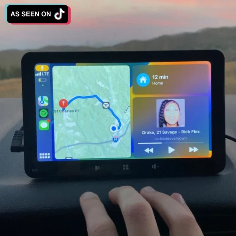 Wireless Touchscreen Car Dashboard