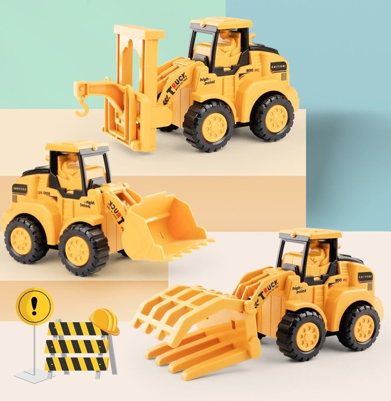 (Children's Day 70% OFF)Press and go engineering car toys - Buy More Save More