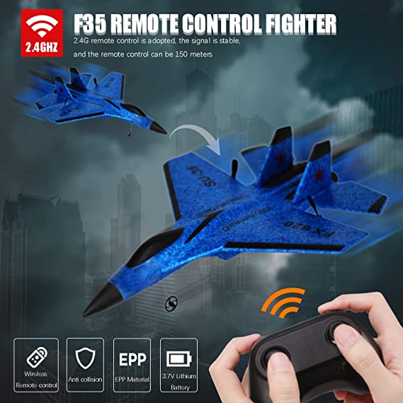 Children's Day Idea 50% off - New remote control wireless airplane toy