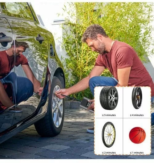 Clear Stock Last Day 70% OFF - Portable Car Air Pump