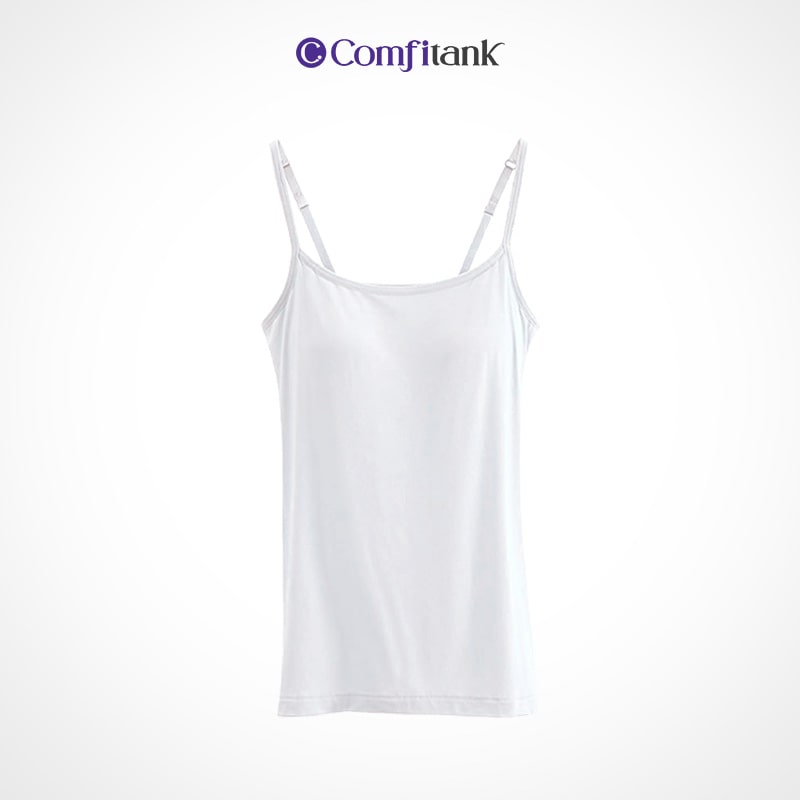 Comfitank - Last day 75% OFF - Women Tank Top with Built in Bra Camisole