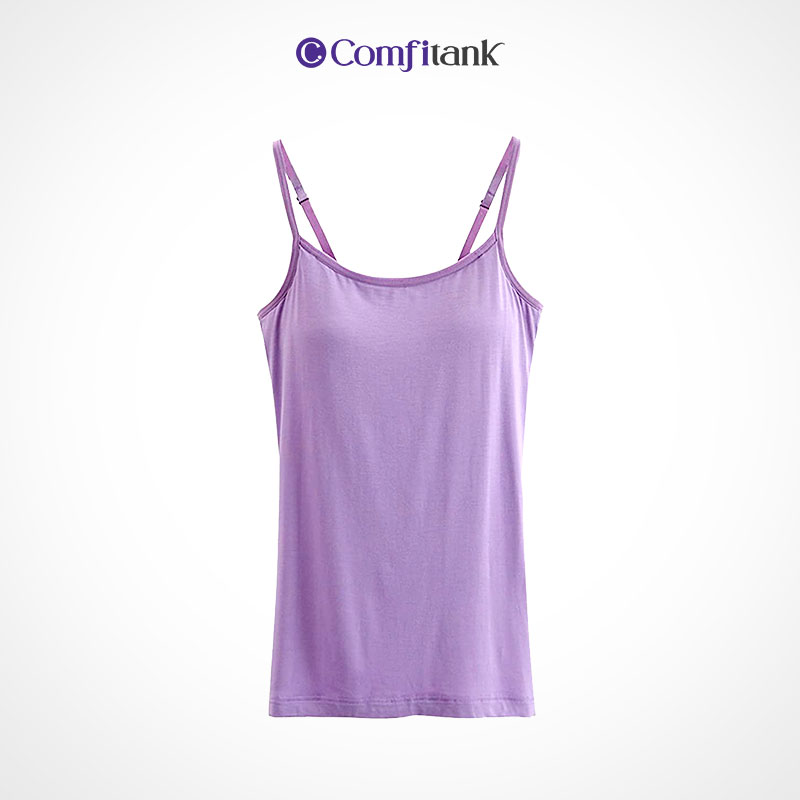 Comfitank - Last day 75% OFF - Women Tank Top with Built in Bra Camisole