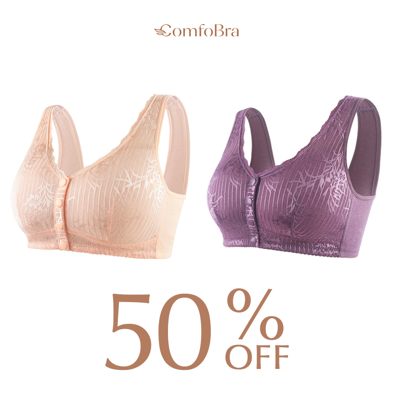 ComfoBra - Thin Wireless Lace Bra