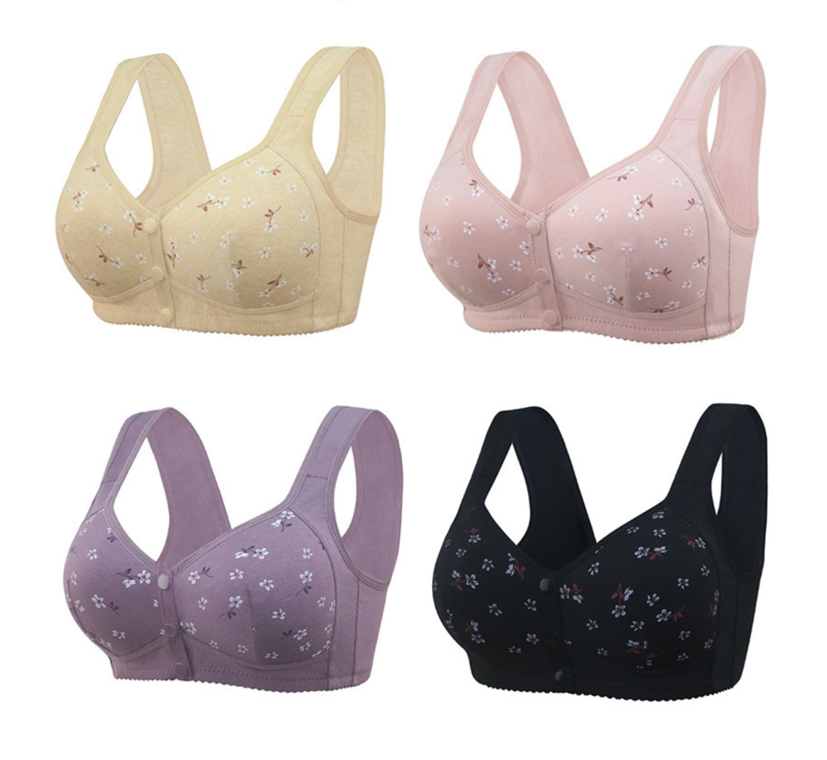 Comfortable & Convenient Front Button Bra (80% off today)