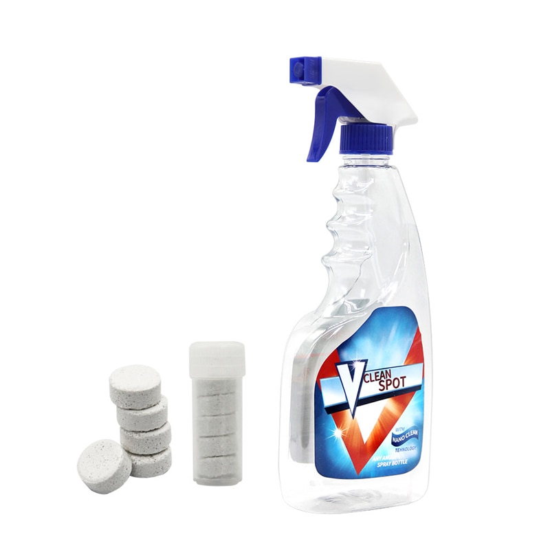 DrClean Tablets & Spray Bottle