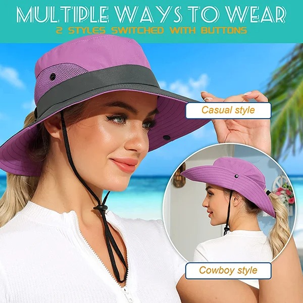 Early Mother's Day Sale - UV Protection Foldable Sun Hat