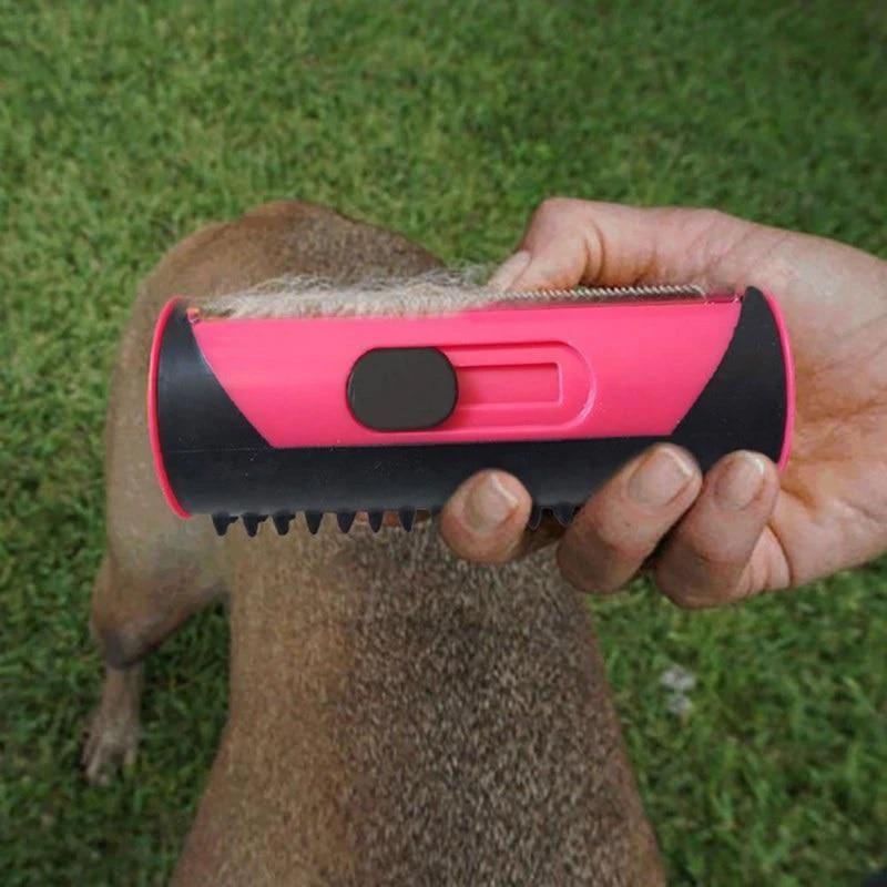 (EARLY SUMMER HOT SALE- 49% OFF) Multifuncional Pet Hair Removing Grooming Brush