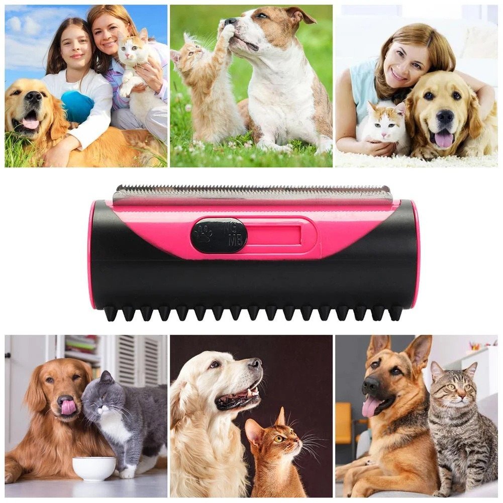 (EARLY SUMMER HOT SALE- 49% OFF) Multifuncional Pet Hair Removing Grooming Brush