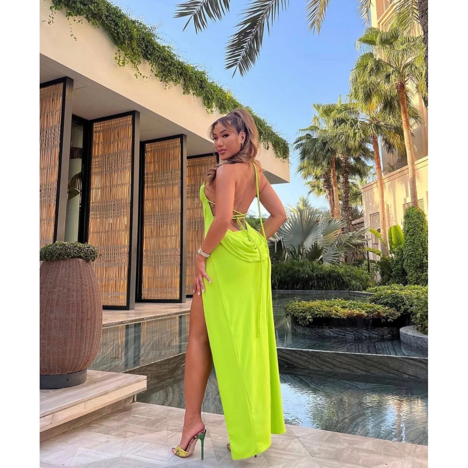 Elizabethxx Backless Maxi Dress