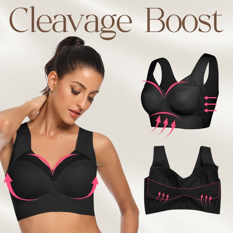 Fashion Deep Cup Bra - Summer Push Up Wireless Bra