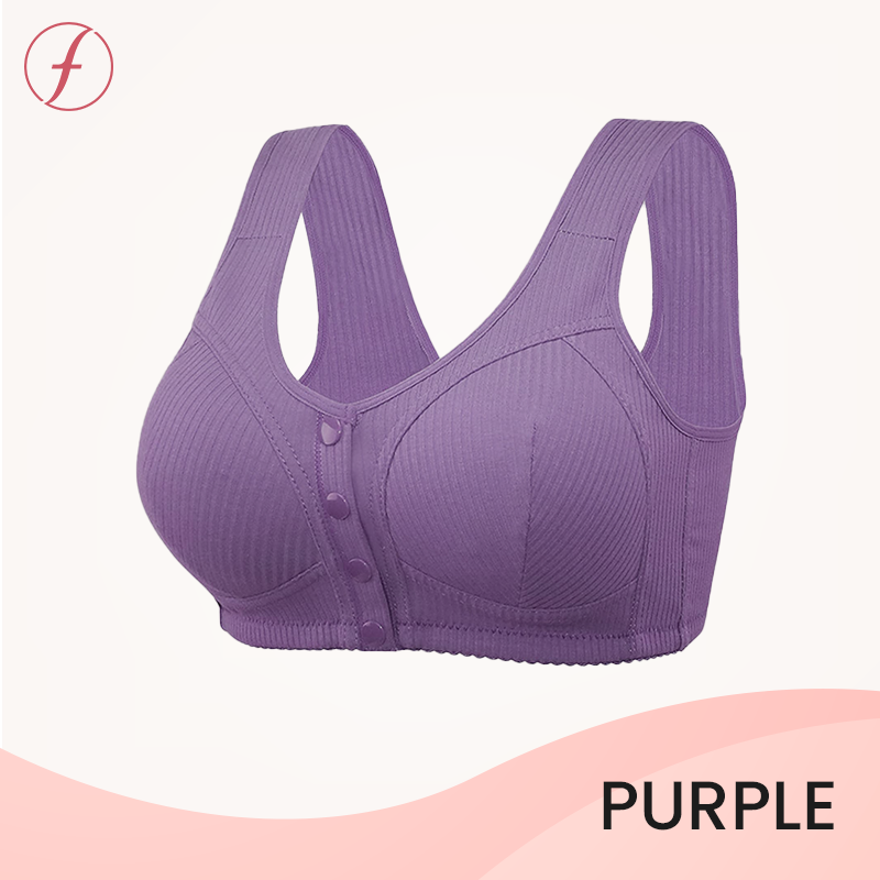 Fynette - Wireless Front Button Bra