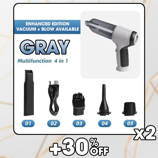 Handheld Cleaner - (NEW YEAR 2023 SALE - 75% OFF) Wireless Handheld Car Vacuum Cleaner