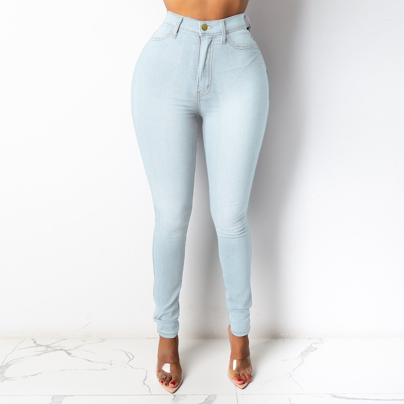 High Waisted Fit Jeans