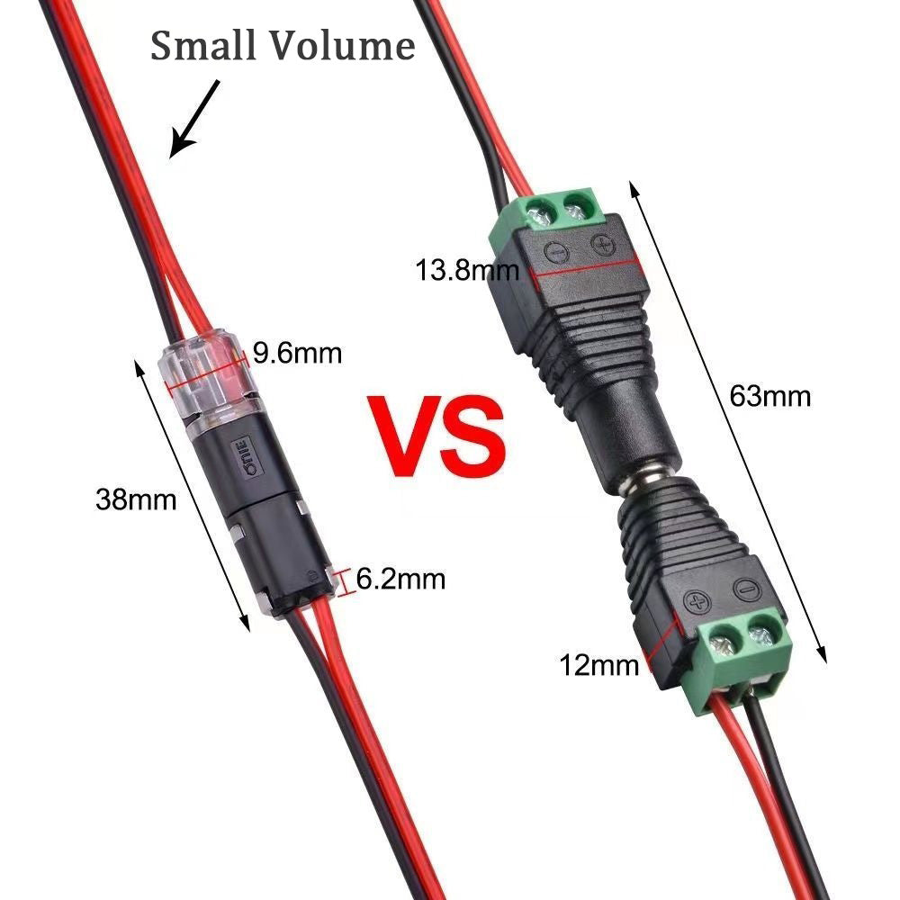 HOT SALE - 10 Pack 18-22AWG 2 Pin Cable Wire Connectors