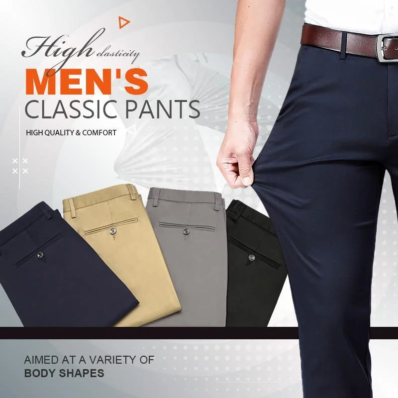 Hot Sale - High Stretch Men's Classic Pants