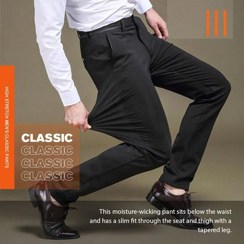 Hot Sale - High Stretch Men's Classic Pants